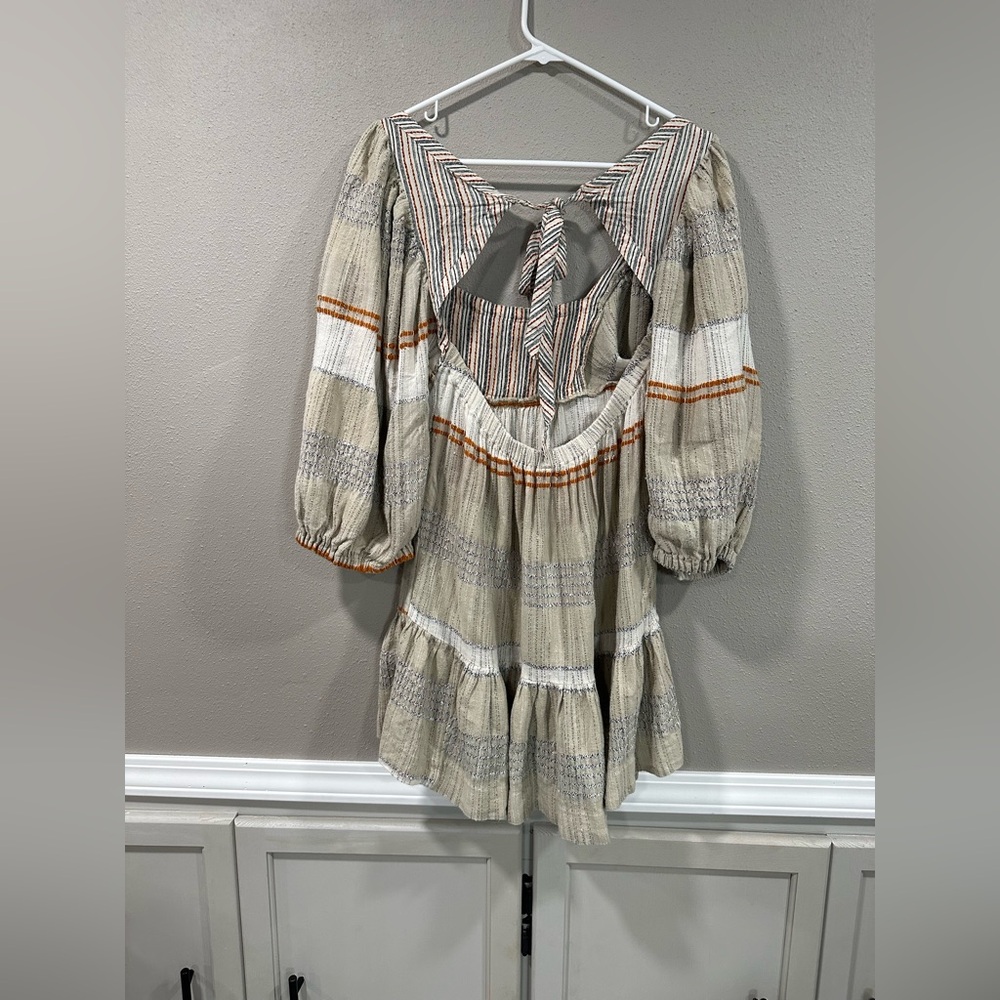 Free People All Lined Up Mini Dress - Picture 8 of 11
